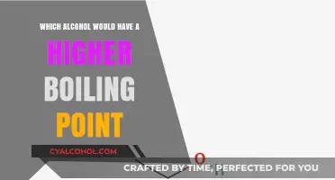 Comparing Alcohol Boiling Points: Factors Influencing Higher Temperatures
