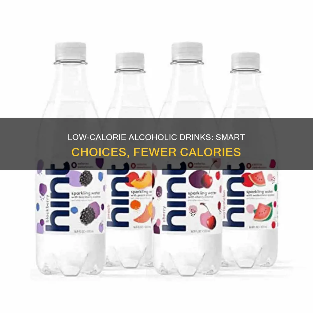 which alcoholic beverage has the least amount of calories