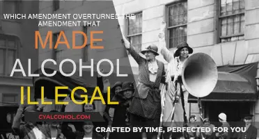 How the US Constitution legalized alcohol again
