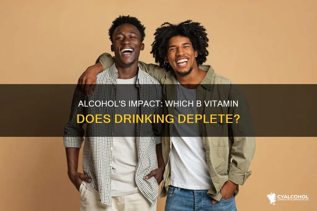 which b vitamin does alcohol deplete