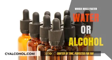 Water vs. Alcohol: Which Liquid Reaches Boiling Point Faster?