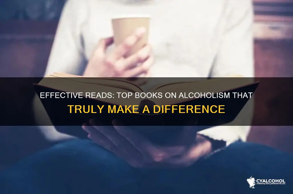 which book aout alcoholism has been most effictiver