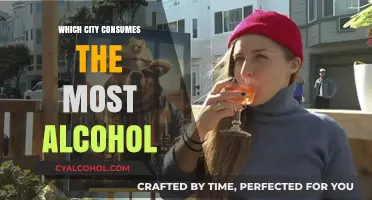 Global Booze Capitals: Which City Tops Alcohol Consumption Charts?