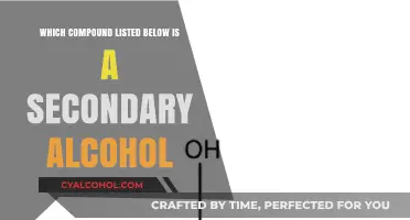 Identifying Secondary Alcohols: Which Compound Fits the Criteria?