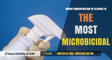 Optimal Alcohol Concentration for Maximum Microbicidal Efficacy Revealed