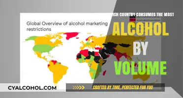 Global Alcohol Consumption: Which Nation Tops the Volume Chart?
