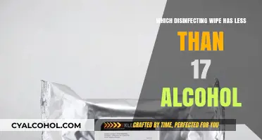 Low-Alcohol Disinfecting Wipes: Safe Options with Less Than 17% Alcohol
