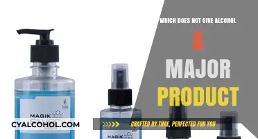 Chemical Reactions: Identifying Processes That Don't Yield Alcohol as a Primary Product
