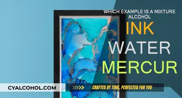 Mixtures and Solutions: Alcohol, Ink, Water, and Mercury