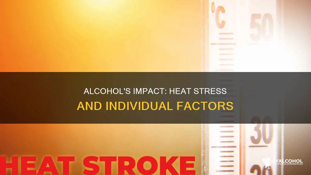 which factors predispose an individual to heat stress alcohol