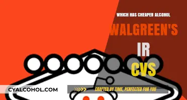 Walgreens vs. CVS: Where to Find Cheaper Alcohol Prices