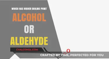 Boiling Point Comparison: Alcohol vs. Aldehyde - Which is Higher?