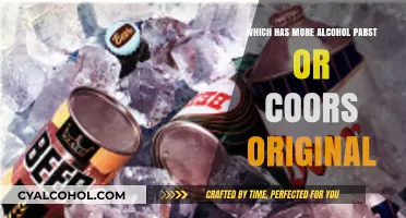 Pabst vs. Coors Original: Comparing Alcohol Content in These Beers