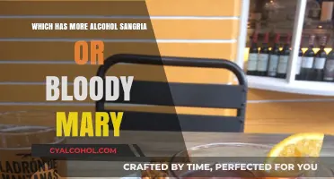 Sangria vs. Bloody Mary: Which Cocktail Packs a Stronger Alcohol Punch?