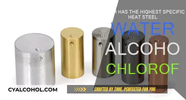 Comparing Specific Heat Capacities of Common Substances