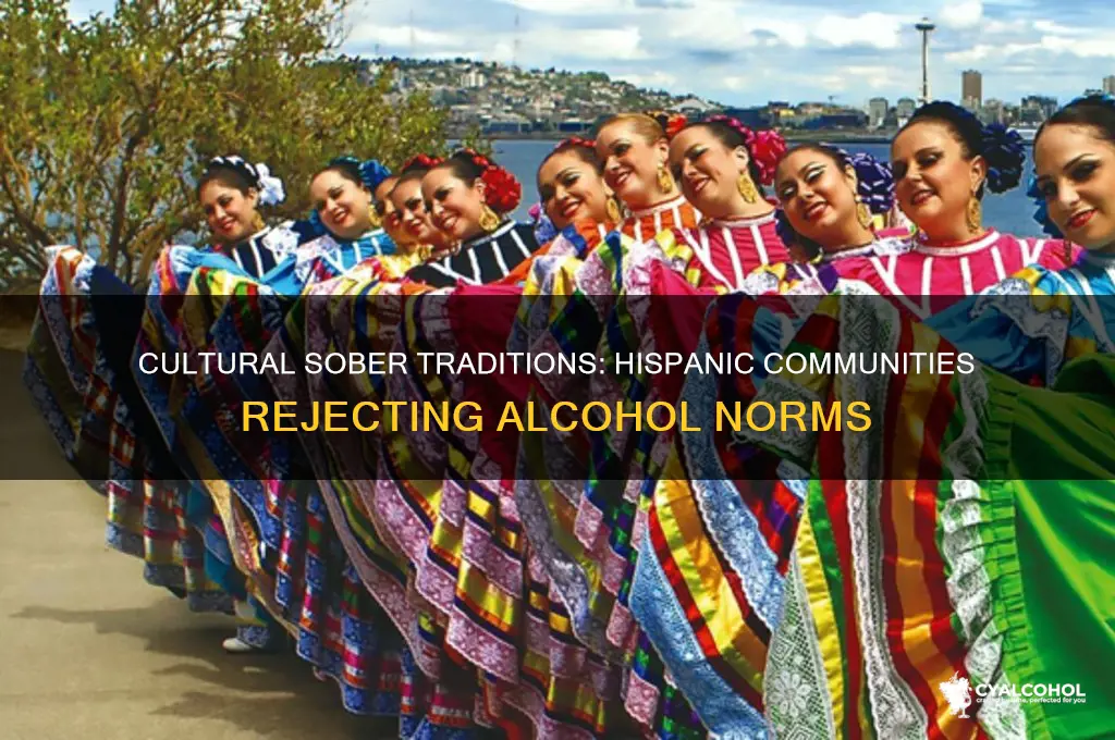 which hispanic culture is not accepting of alcohol