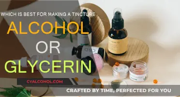 Tinctures: Alcohol or Glycerin, Which Is Better?