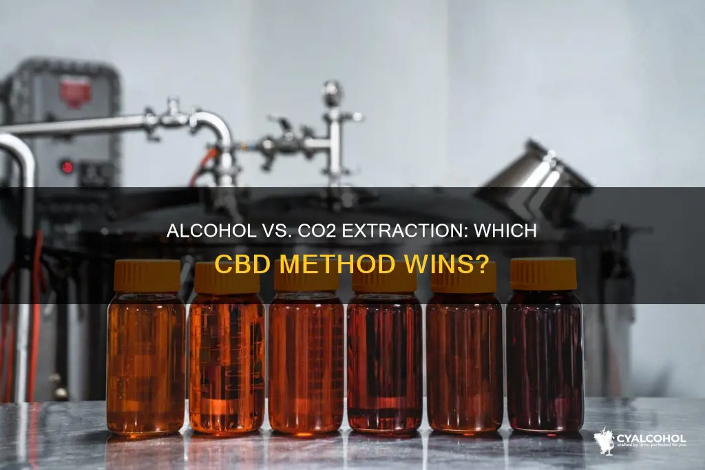 which is better alcohol extraction or co2 extraction cbd