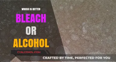 Bleach vs. Alcohol: Which Disinfectant Reigns Supreme for Cleaning?
