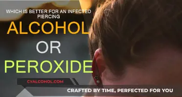 Alcohol or Peroxide for Piercings: Which is Better?