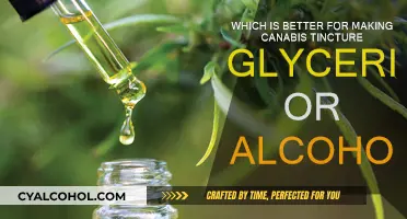 Glycerin vs Alcohol: Better Cannabis Tincture Solvent?