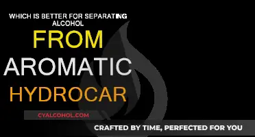 Effective Separation of Alcohol and Aromatic Hydrocarbons