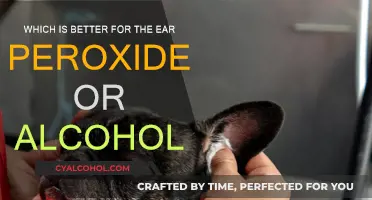 Peroxide vs Alcohol: Which is Safer for Your Ears?