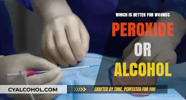 Peroxide vs. Alcohol: Which is Better for Treating Wounds?