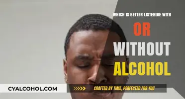Listerine Alcohol vs. Alcohol-Free: Which Mouthwash is Better?