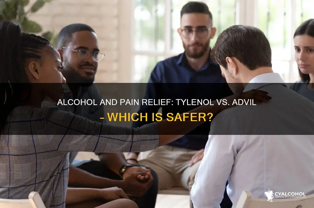 which is better with alcohol tylenol or advil