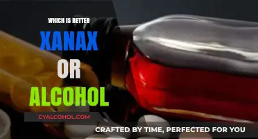 Xanax vs. Alcohol: Weighing Risks, Benefits, and Safer Alternatives