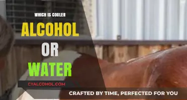 Cooling Power Compared: Alcohol vs. Water – Which Chills Better?