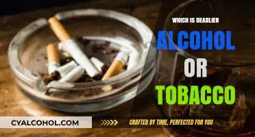 Alcohol vs. Tobacco: Uncovering the Deadlier Vice and Its Impact