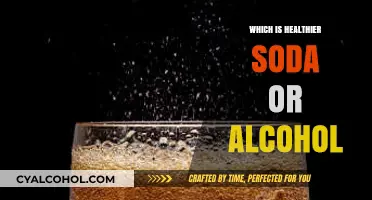 Soda vs. Alcohol: Uncovering the Lesser of Two Health Evils
