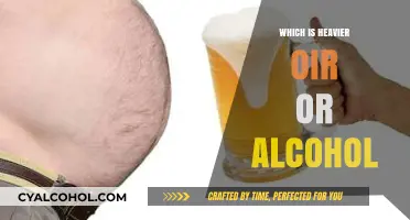 Oil vs. Alcohol: Unraveling the Weight Difference in Liquids