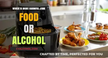 Junk Food vs. Alcohol: Which Poses Greater Health Risks?