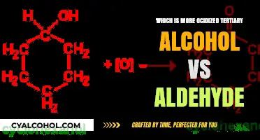 Oxidation Comparison: Tertiary Alcohol vs. Aldehyde - Which Oxidizes More?