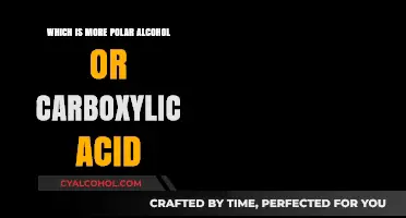 Alcohol vs. Carboxylic Acid: Comparing Polarity and Chemical Properties