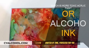 Acrylic vs Alcohol Ink: Which Medium is More Toxic?