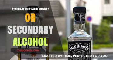 Primary vs. Secondary Alcohols: Unraveling Viscosity Differences and Factors