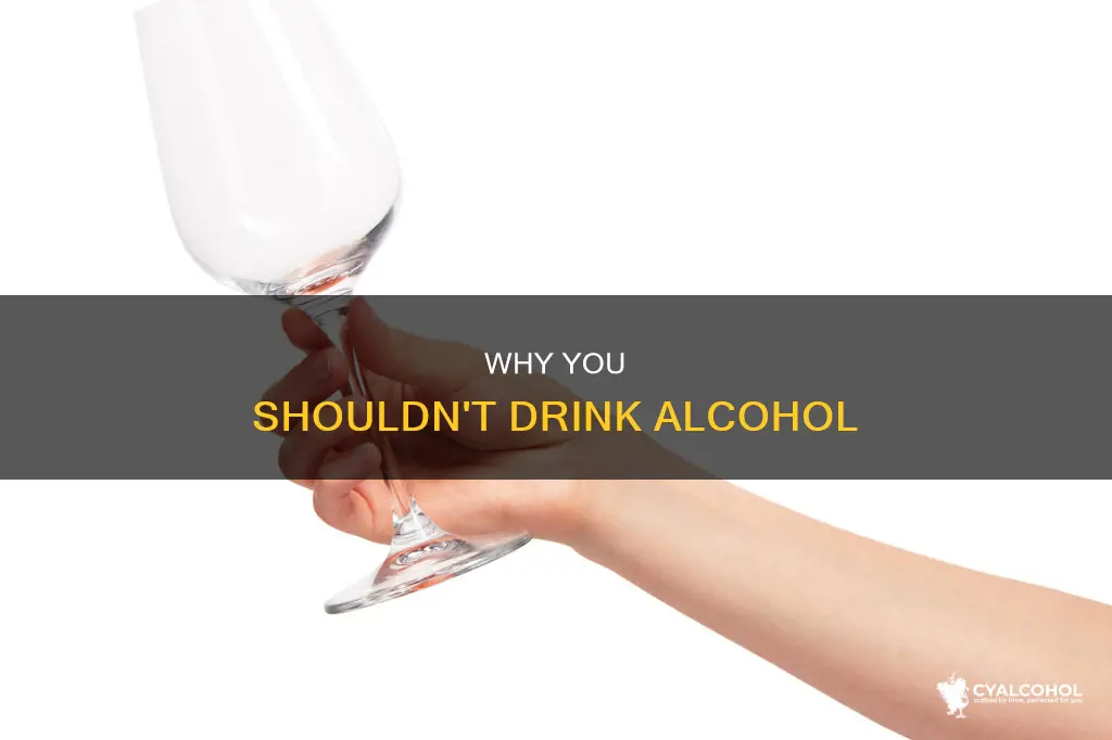 which is not a reason to abstain from alcohol answers