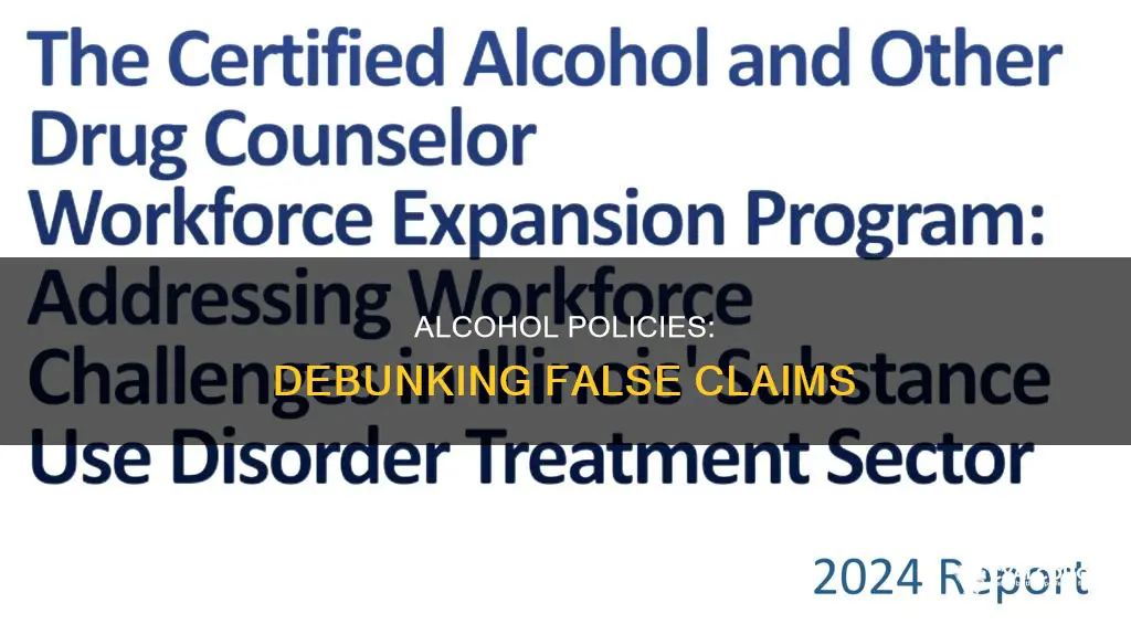 which is not true of alcohol related policies and programs