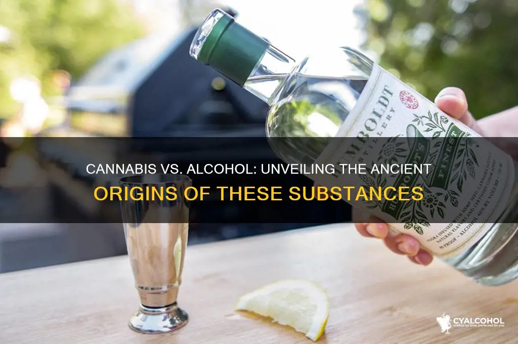 which is older canabis or alcohol