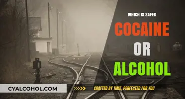 Cocaine vs. Alcohol: Uncovering the Lesser of Two Evils in Safety