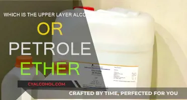 Alcohol and Petroleum Ether: Understanding Layering and Solubility