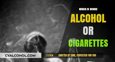 Alcohol vs. Cigarettes: Uncovering the Deadlier Vice and Its Impact