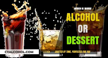 Alcohol vs. Dessert: Which Indulgence Poses Greater Health Risks?