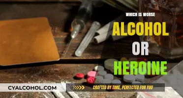 Alcohol vs. Heroin: Uncovering the Deadlier Addiction's Impact