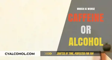 Caffeine vs. Alcohol: Uncovering the Worse Health Culprit
