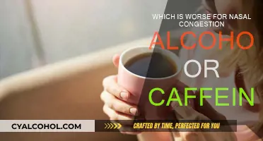 Alcohol vs Caffeine: Nasal Congestion Culprits
